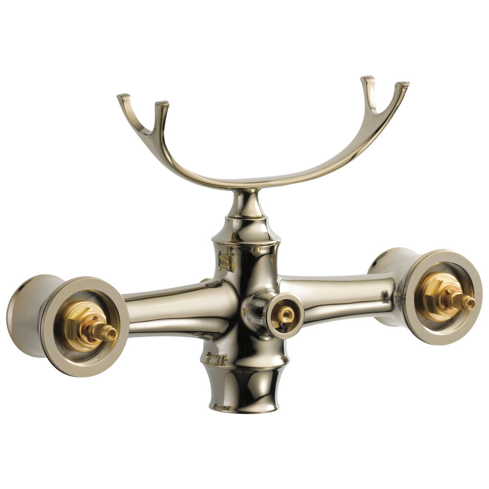 Brizo Brizo Traditional Two-Handle Freestanding Tub Filler Body Assembly Trim - Less Handles, Polished Nickel