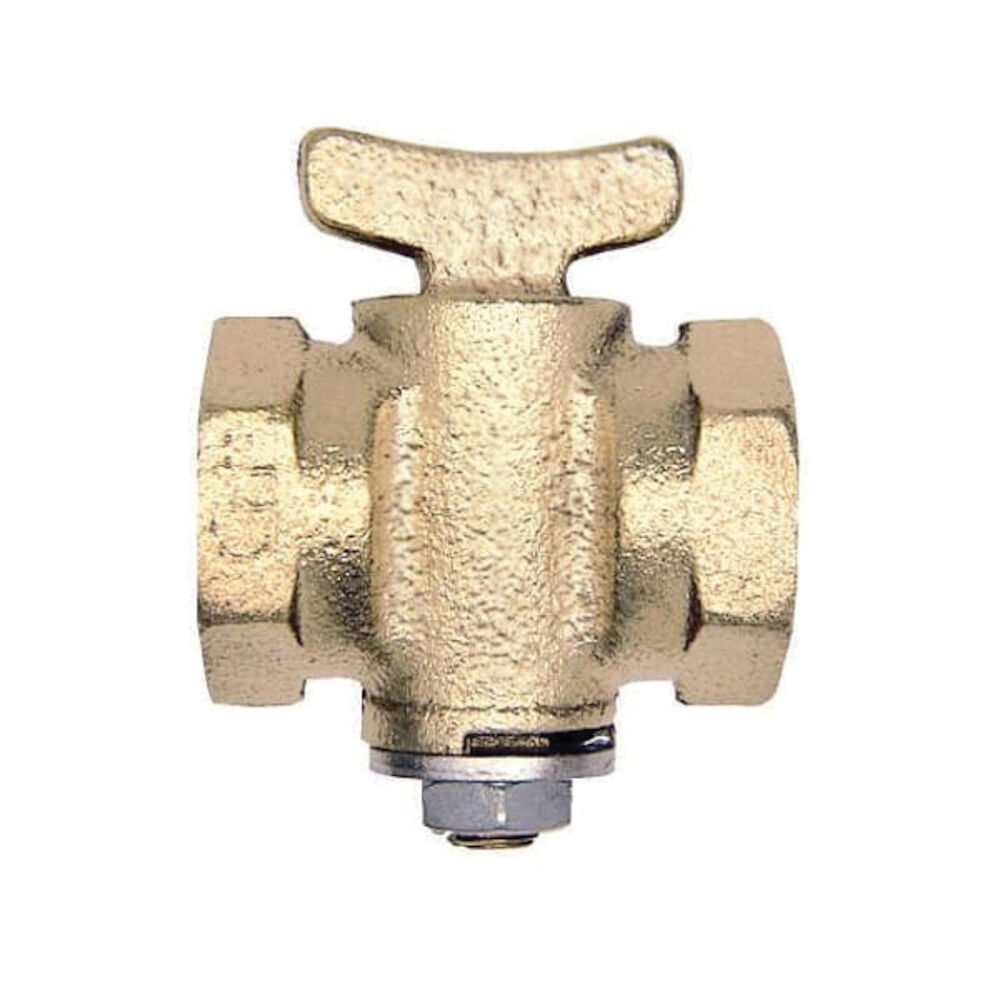 Apollo™ 5210401 Tee-Head Gas Service Cock, 3/4 in, Bronze Body, Domestic