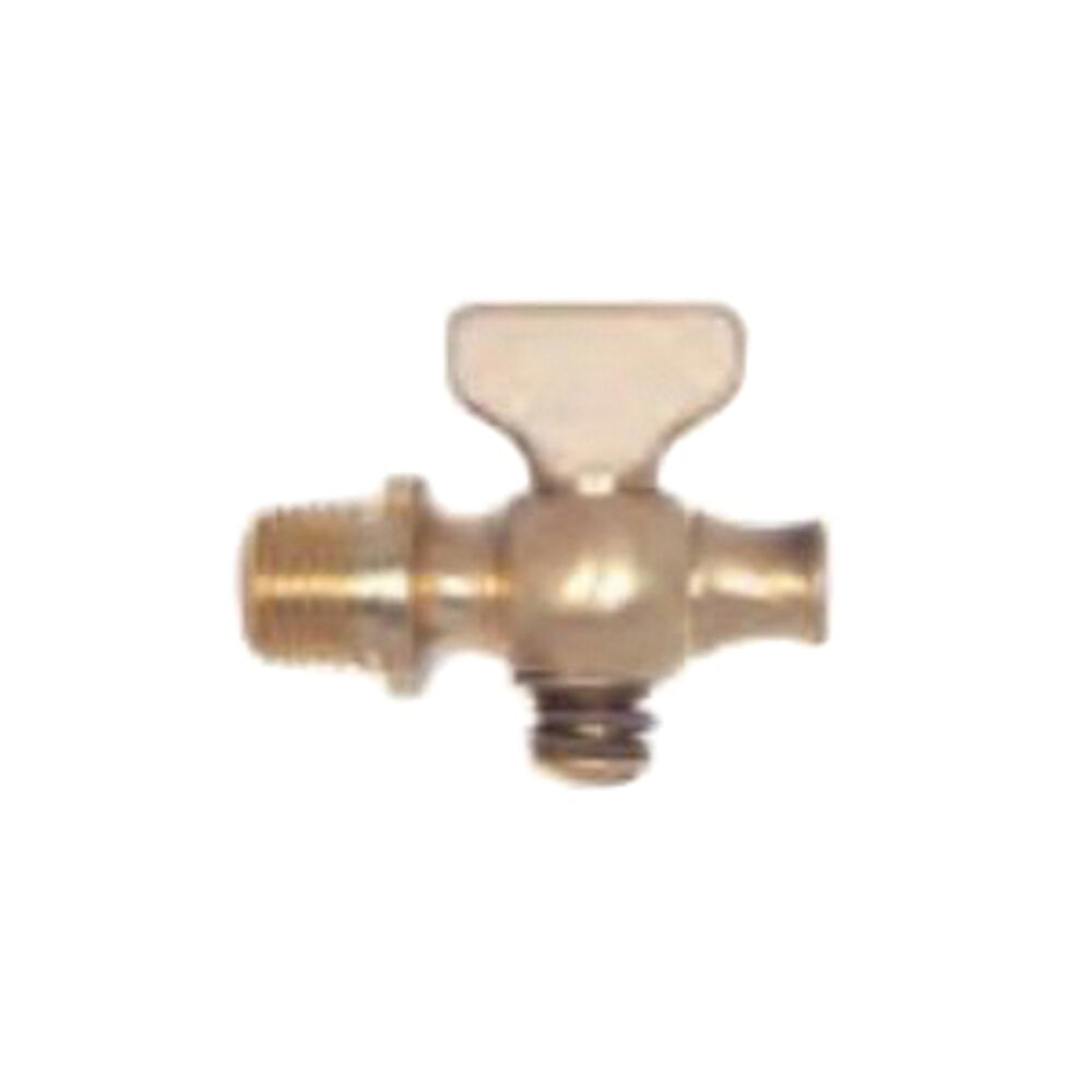 Apollo™ 4106001 Round Shoulder Air Cock, 1/8 in, Tee Handle Actuator, Domestic