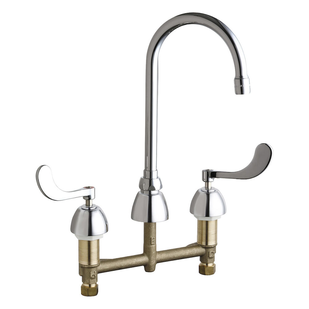 201-GN2AE3-317XKAB Concealed Kitchen Sink Faucet, Chrome Plated