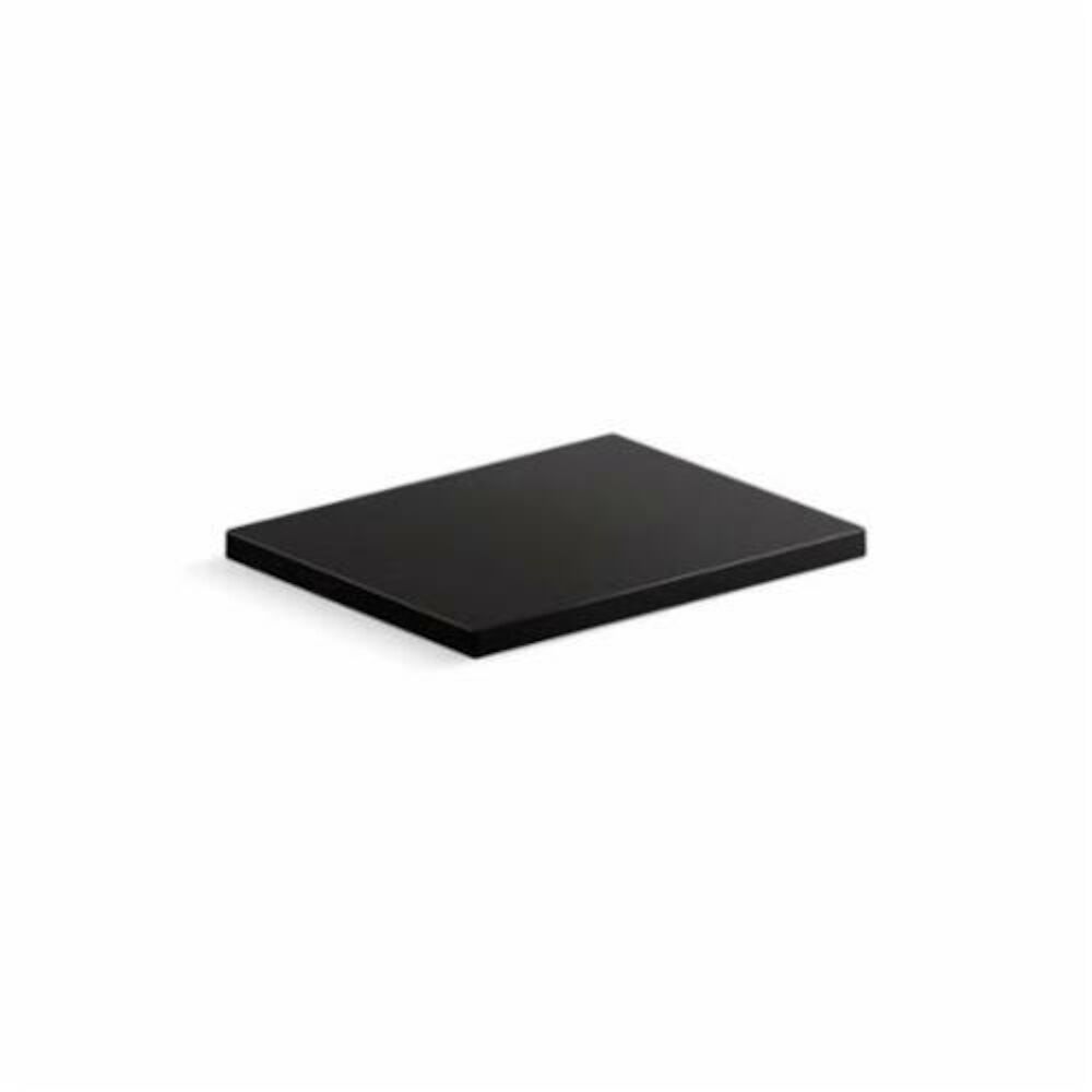 Kohler® 27357-7 Tray, Draft™, 6 in L x 4-5/8 in W x 1/2 in H, Composite, Black Black™