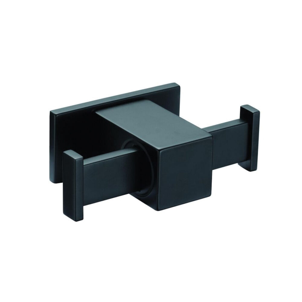 D446137BS Sirius® Double Robe Hook, Satin Black