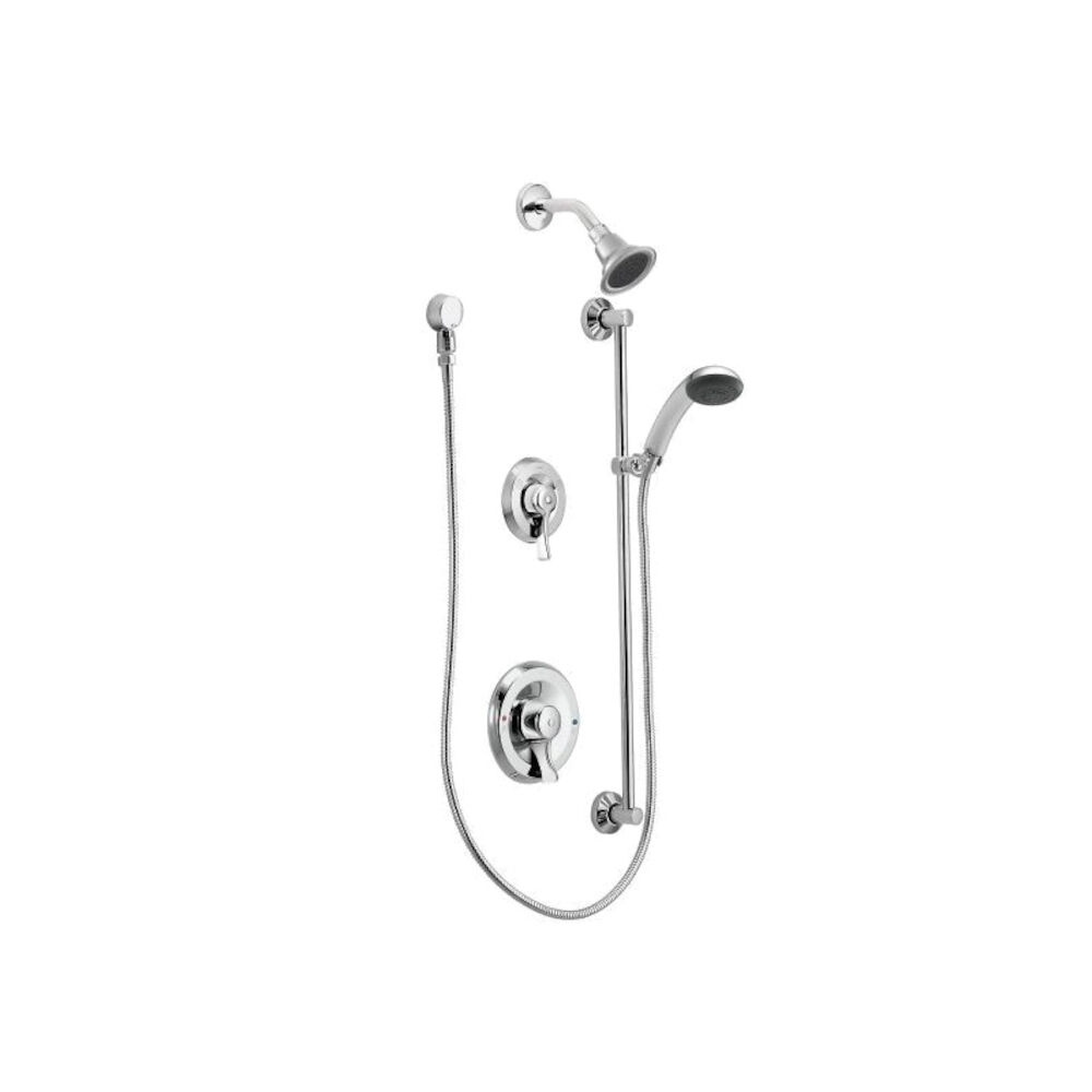 Moen® T8342 Classic™ Posi-Temp® Trim Kit, 3-5/16" Dia, 2.5 gpm, Chrome Plated, Import