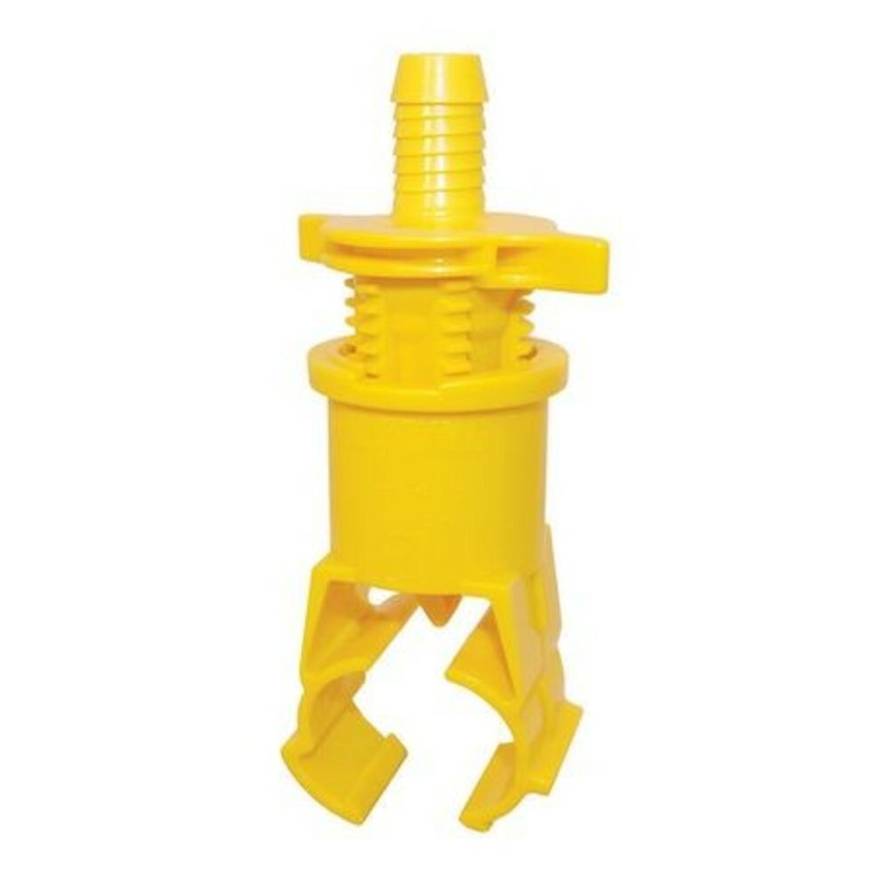 BS 12500 Saddle Tee, 1-1/4" x 1/2", ABS Clamp