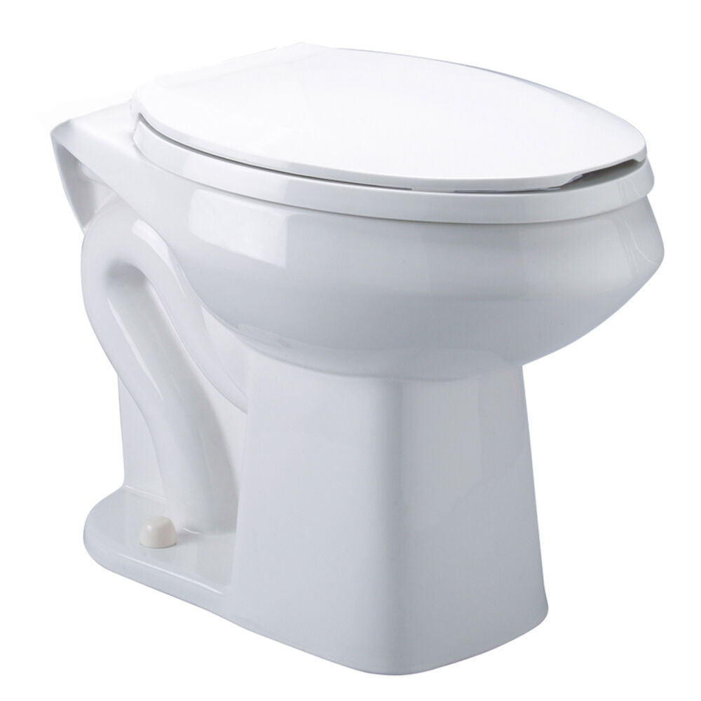 Ecovantage® Z5560-BWL Toilet Bowl, White, Elongated, 12" Rough-In, 2-1/8" Trapway