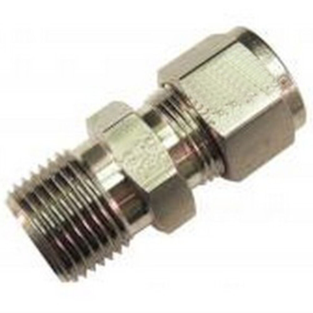 Tylok® SS-4-1MC-2 Male Connector, 1/4x1/8", TubexNPT, Stainless Steel