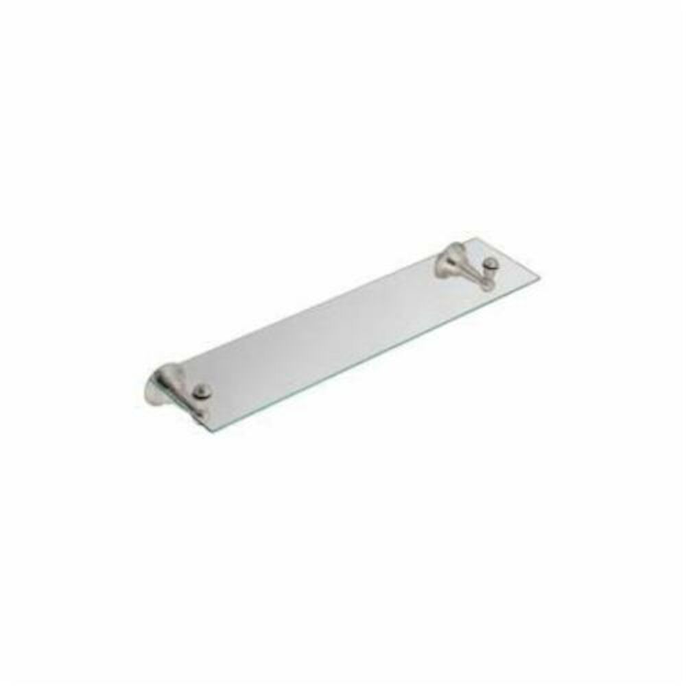 Moen® DN6890BN Sage® Vanity Shelf, 22-3/4" OALx5-1/2" OADx3.09" OAH, Tempered Glass, Import