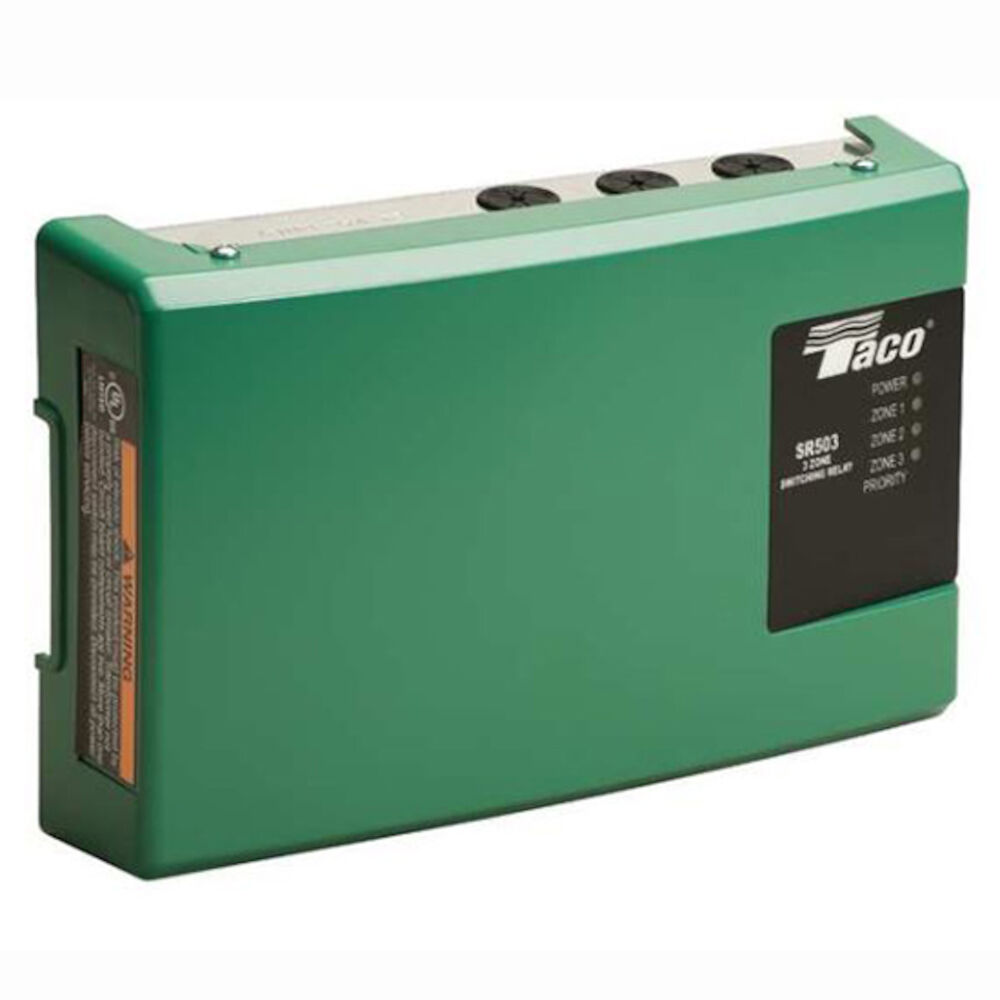 Taco® SR503-4 3-Zone Switch Relay w/ Priority