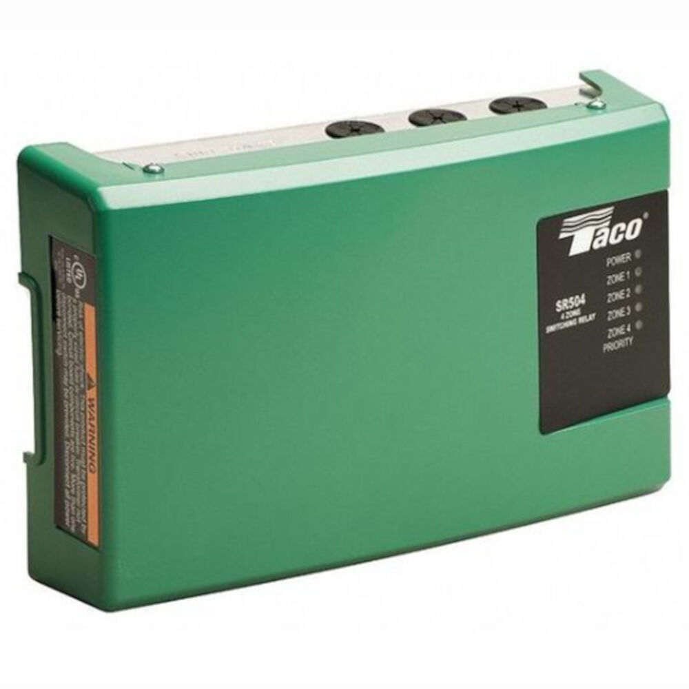 Taco® SR504-4 4-Zone Switch Relay w/ Priority
