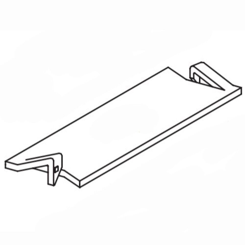 318-502 1-1/2x3 Stud Guard, 18GA