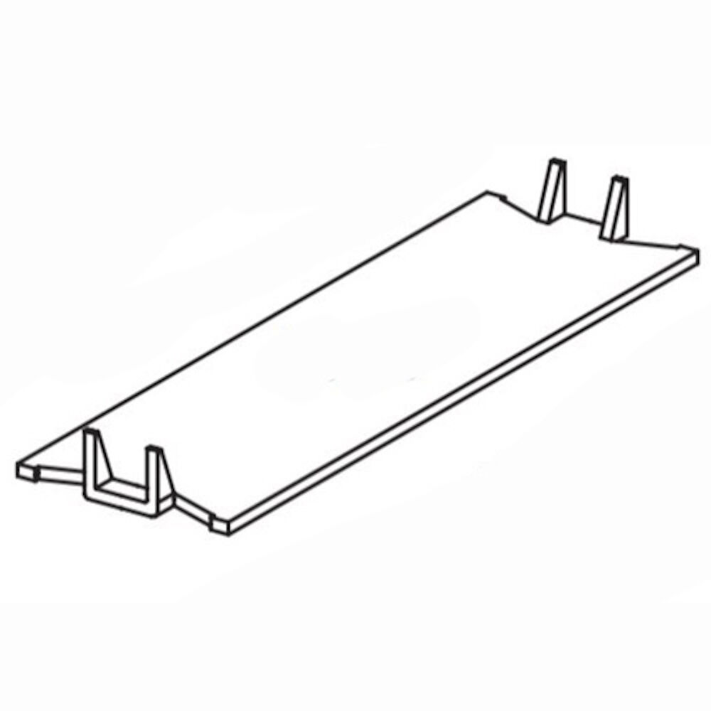 318-503 1-1/2x3 Stud Guard, 18GA