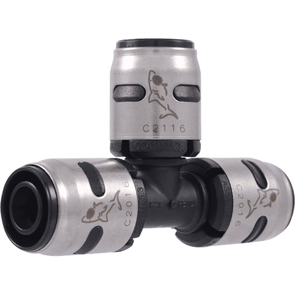 SharkBite® K362WP3 1/2" EvoPEX Push-to-Connect Tee, 3PK