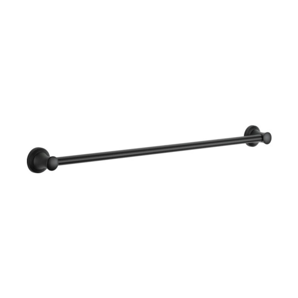 Delta BathSafety 36" Transitional Decorative Grab Bar, Matte Black
