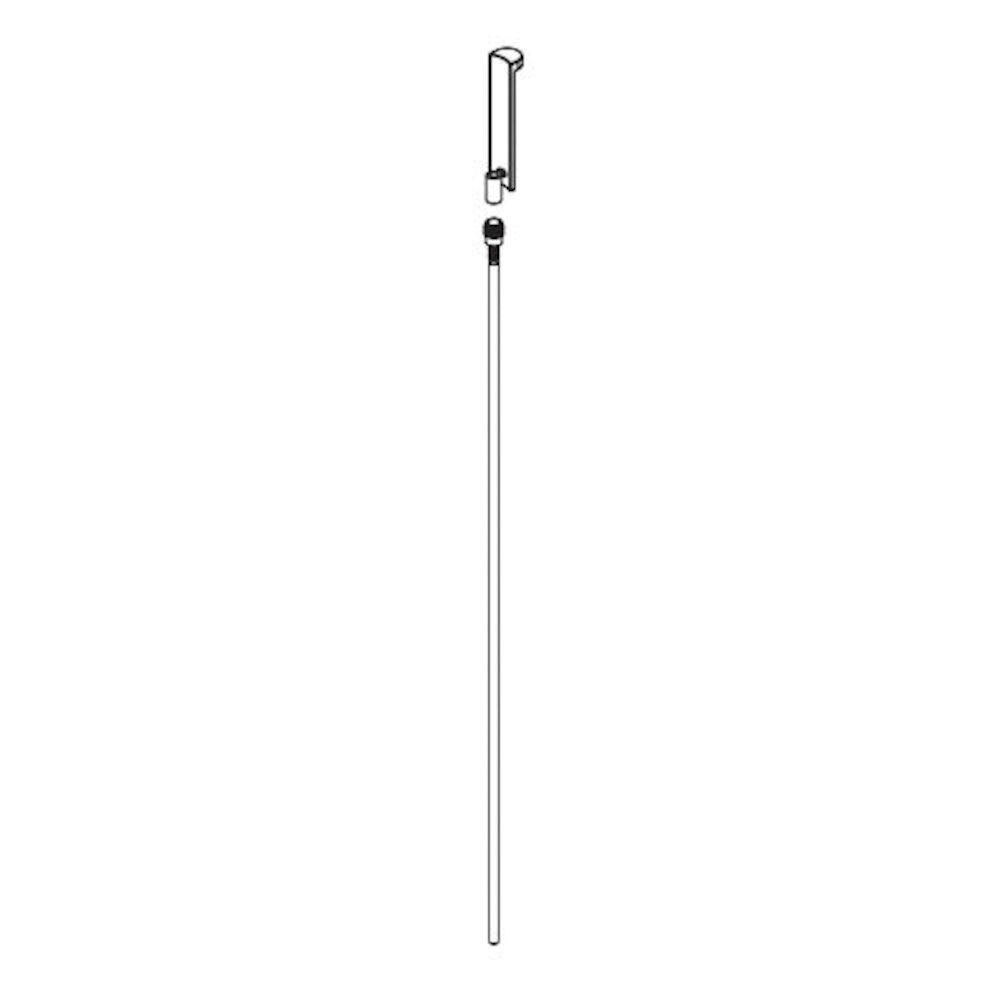 Brizo Litze® Lift Rod - Widespread, Luxe Steel