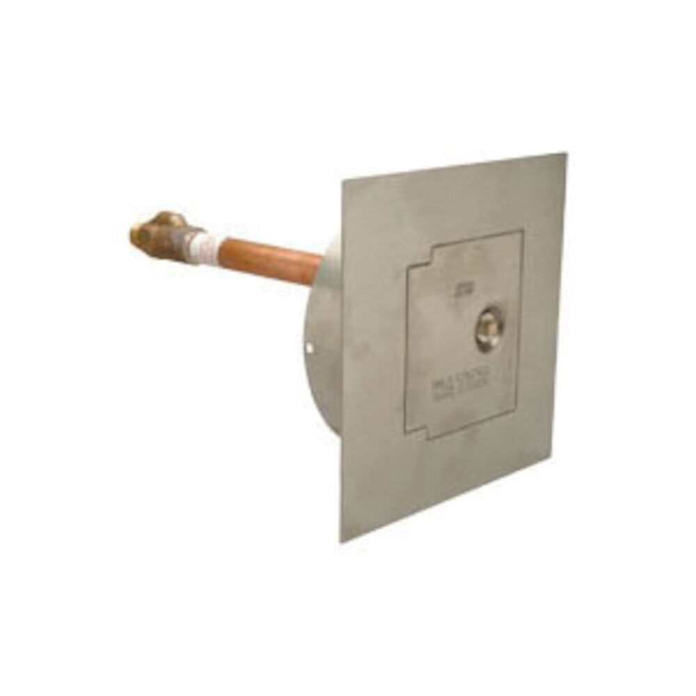 Ecolotrol® Z1322XL-EZ-3/4x10 Anti-Siphon Encased Non-Freeze Wall Hydrant, 3/4", Female Solder x MNPT, 10 in THK Wall, 2 in Wall Opening, 125 psi