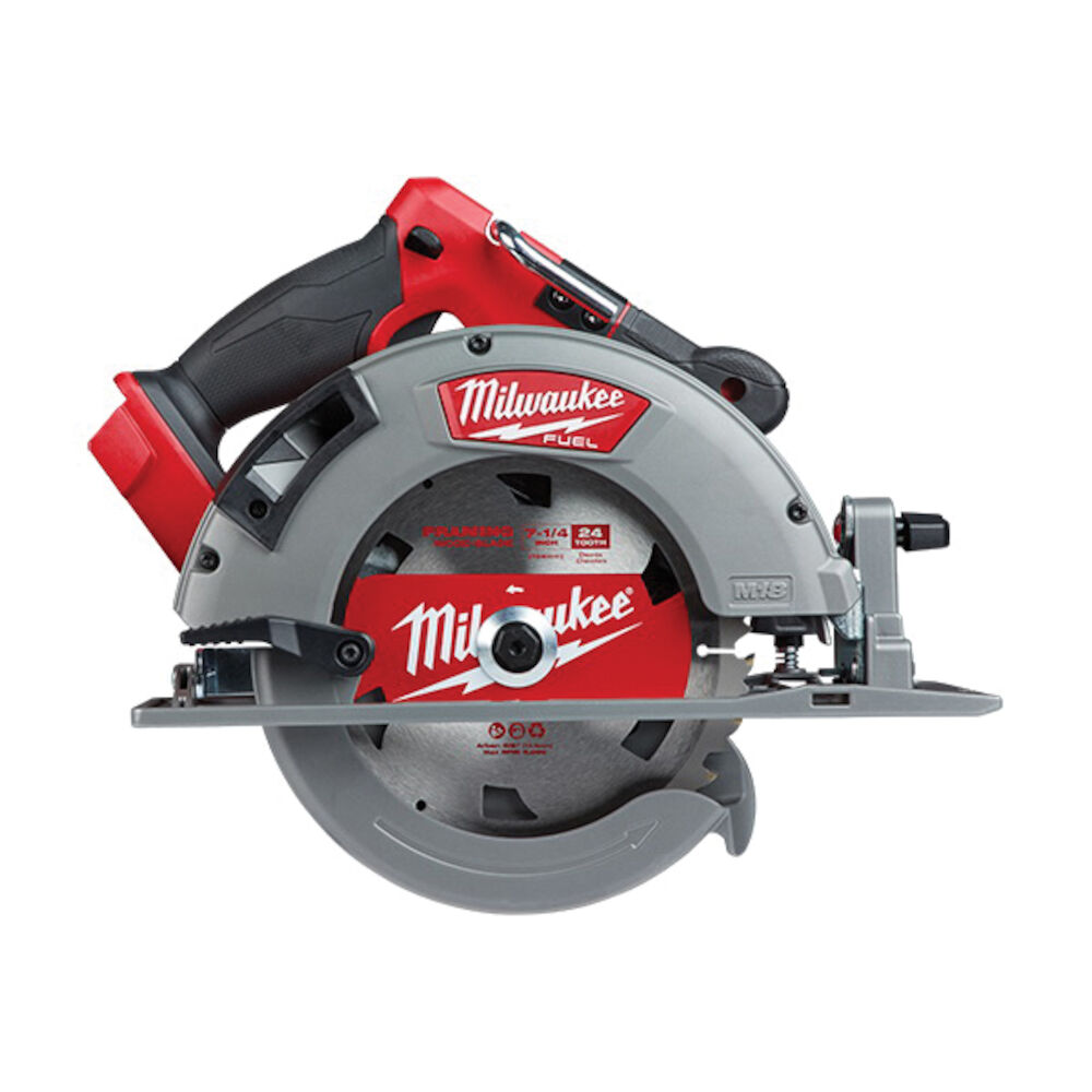 Milwaukee® Tool 2732-20 Cordless Circular Saw, 7-1/4 in Blade, 5/8 in Arbor/Shank, 18 VDC, Lithium-Ion Battery, Right Blade Side