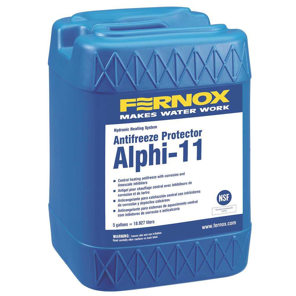 244338-0005 Fernox Alphi-11 Antifreeze Protector with Inhibitor, Premix 35%, 5 Gallon