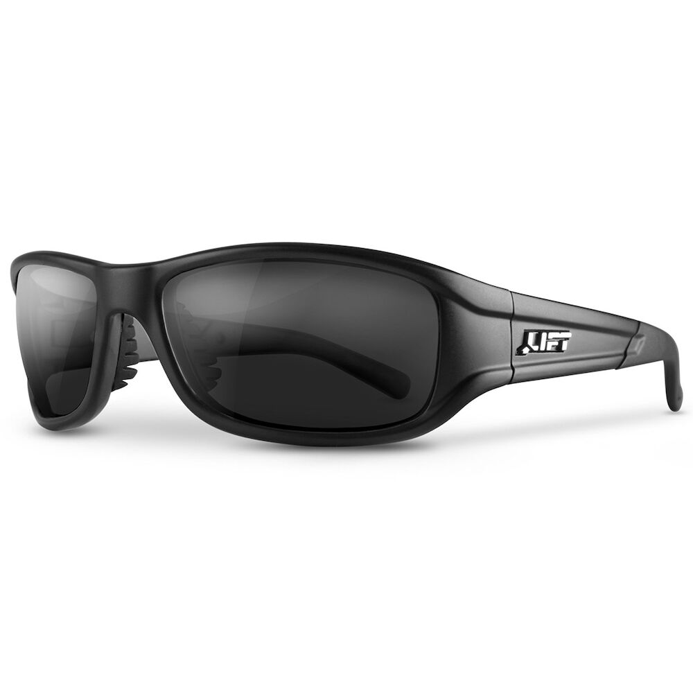 LIFT Alias Bifocal Safety Glasses, Smoke Lens, Black Frame