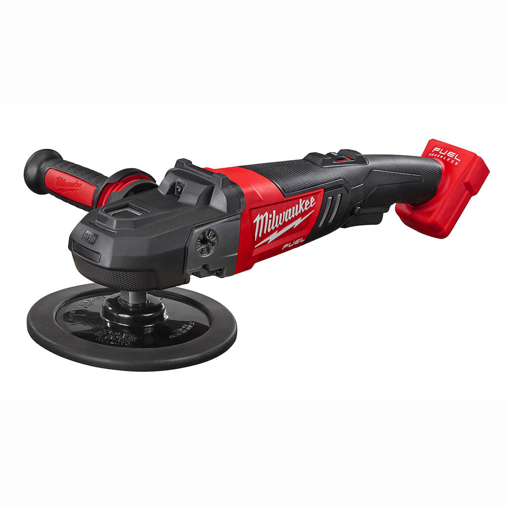Milwaukee® Tool 2738-20 M18™ FUEL™ Cordless Polisher, 7" Dia Pad, 18 VDC, Lithium-Ion Battery, Bare Tool