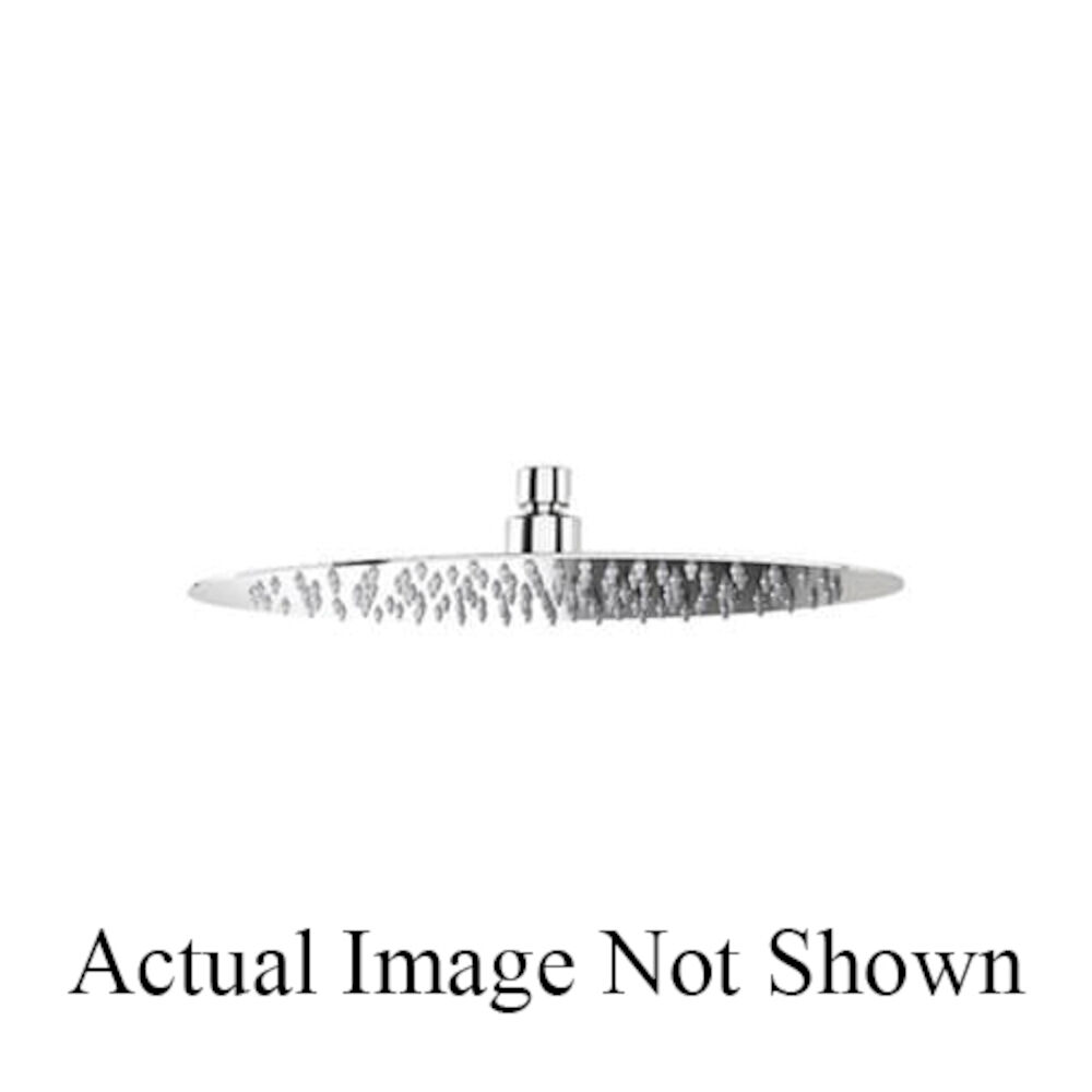 Mountain Plumbing Products MT10-12/BRN Contemporary Shower Head, Mountain Re-Vive™, 1.6 gpm, 12" Dia x 2-3/8" H Head, Import