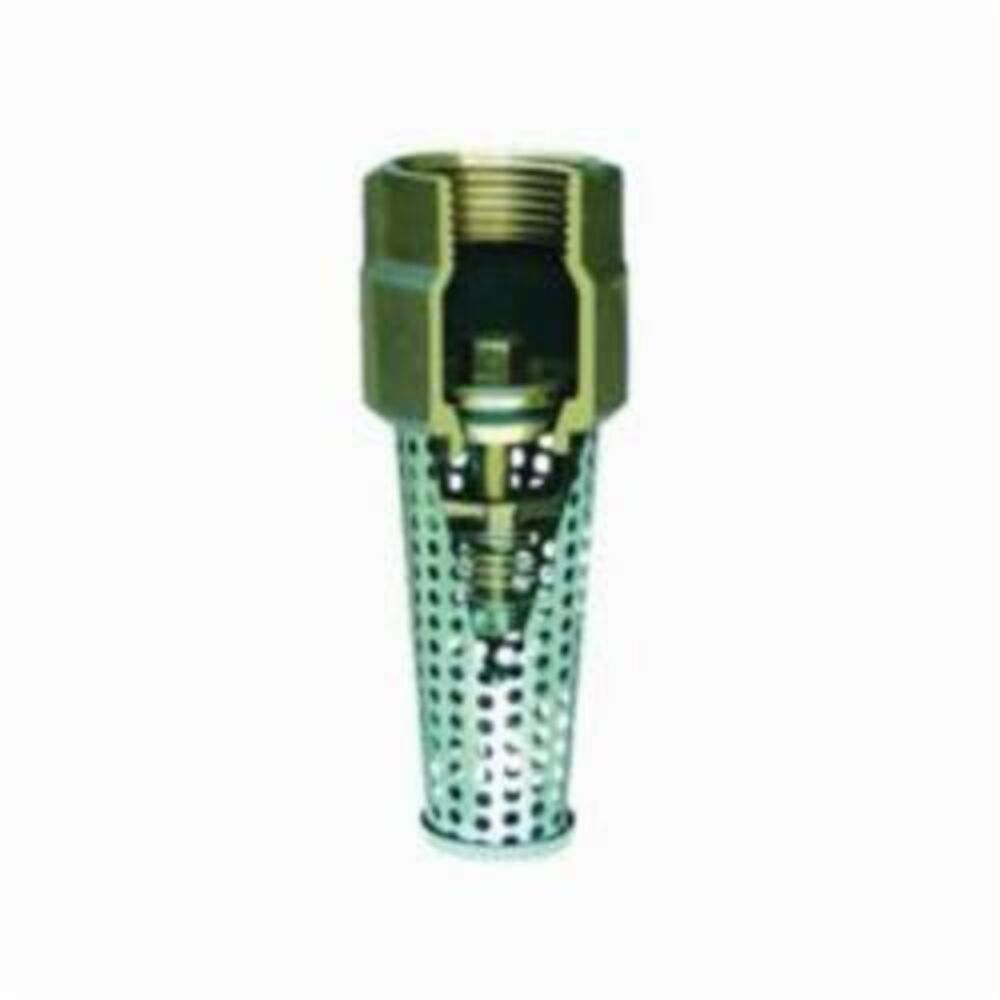 Simmons 404SB 400 SB Foot Valve, 1-1/4 in, FNPT, Cast Silicon Bronze Body