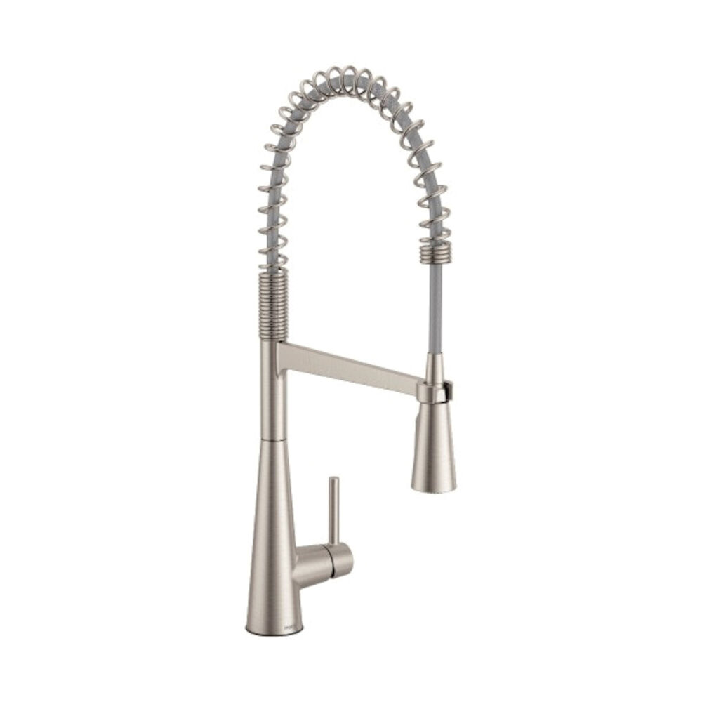5925SRS Sleek™ Pre-Rinse Spring Pulldown Kitchen Faucet, Spot Resist® Stainless Steel