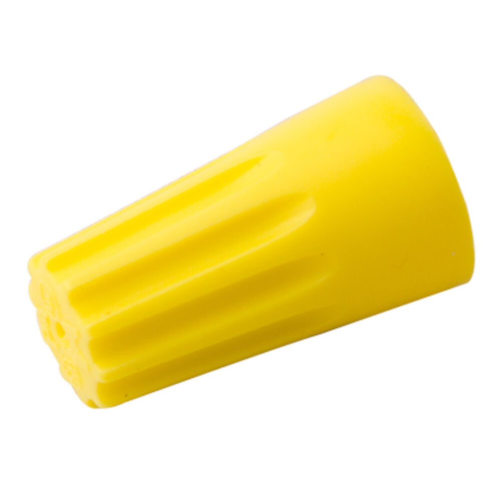 Diversitech Devco® 6294 Medium Yellow Standard Wire Connector, Thermoplastic, Pack of 18