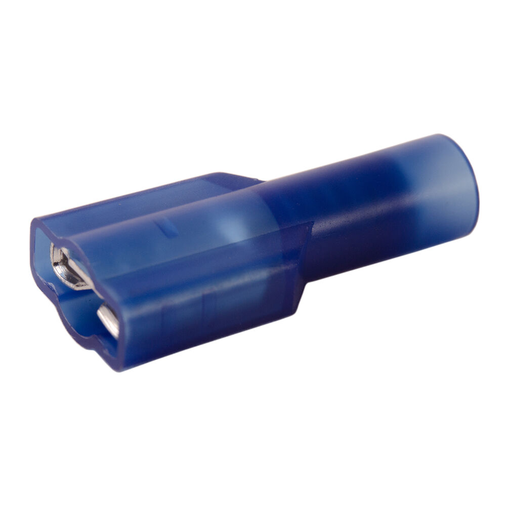 Diversitech Devco® 6233LX Slip-On Terminal, 16 to 14 AWG Conductor, 1/4" Tab, Fully Insulated, Pack of 50