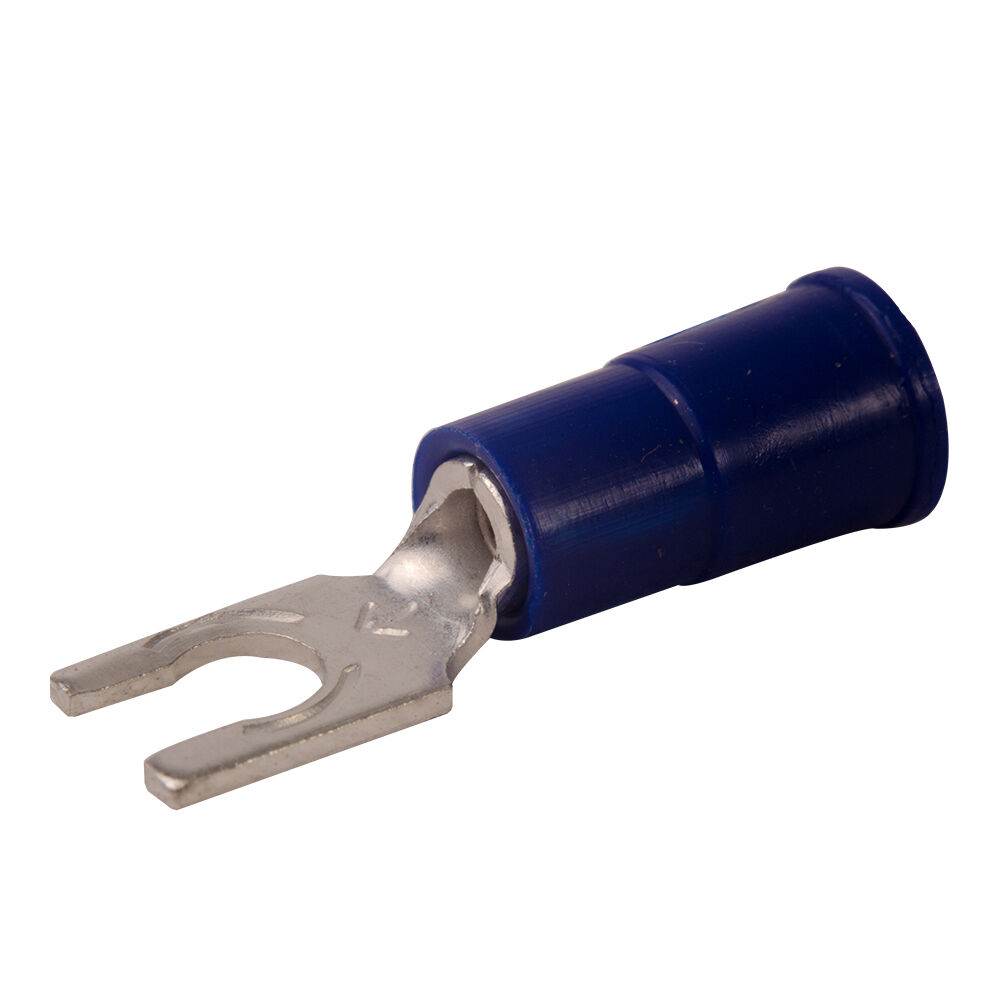 Diversitech Devco® 6276 Solderless Insulated Spring Spade Terminal, 16-14 AWG Conductor, Copper Alloy, Pack of 21