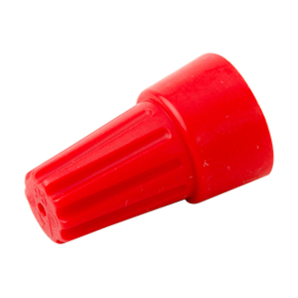 Diversitech Devco® 6296 Large Red Standard Wire Connector, Thermoplastic, Pack of 12