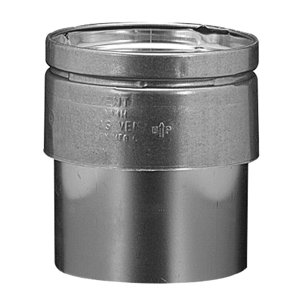 Hart & Cooley® 6RDH Draft Hood Connector, 6" IDx6-1/2" OD Diax6" L, Steel, Galvanized, Domestic