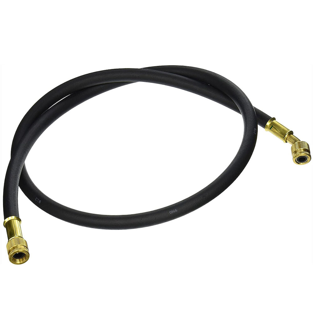 Hilmor® 1839154 Refrigeration Hose, 3/8 in, Straight, 60" L, 800 psi, Rubber, Domestic