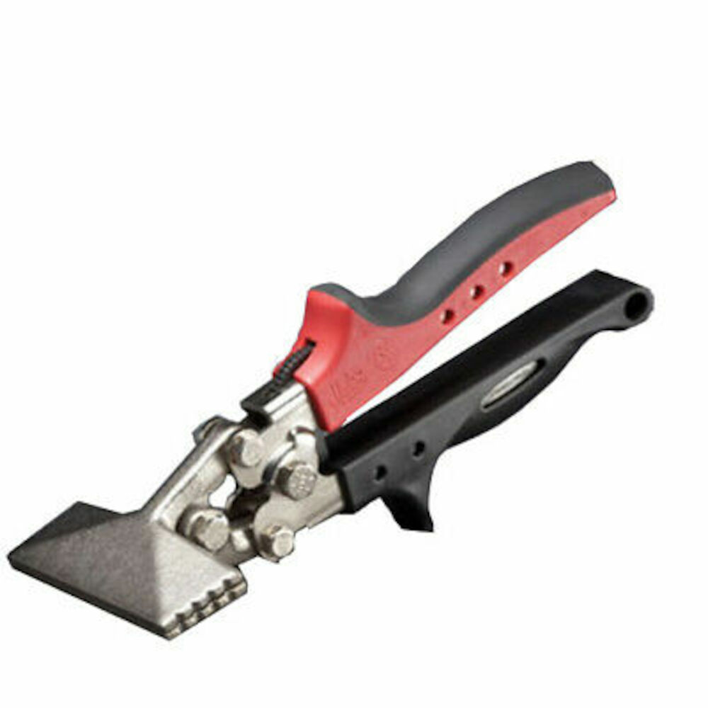 Malco® S2R Hand Seamer, 24 ga Metal Gauge, 3-1/4" W x 1-1/4" D Straight Jaw, Graduations: 1/4" Increments, Ergonomic Redline™ Handle