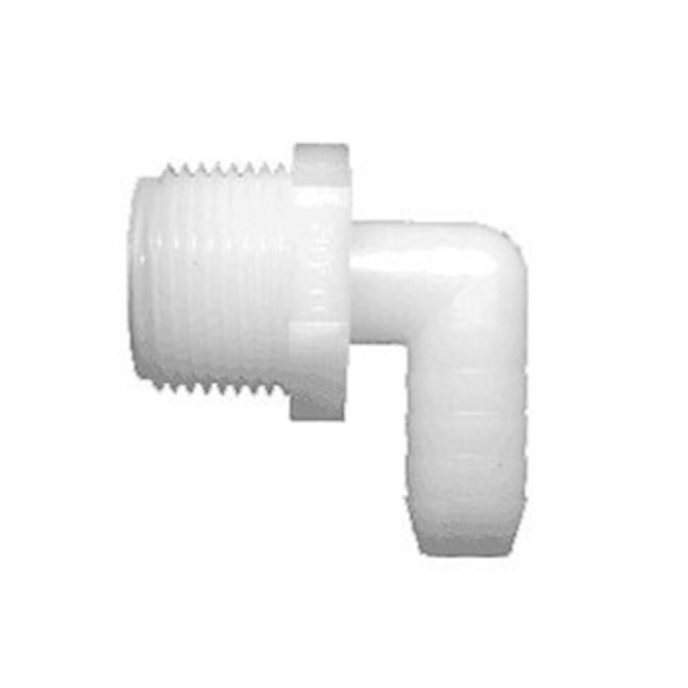 Bramec® 0625 5/8x3/4 INSXMPT Nylon Elbow, 4 Pack