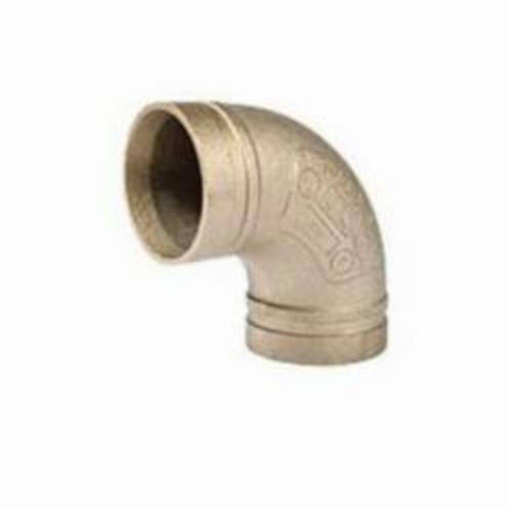 Grinnell Fire 61025S No 610 90 deg Pipe Elbow, 2-1/2 in, Grooved, Wrot Copper