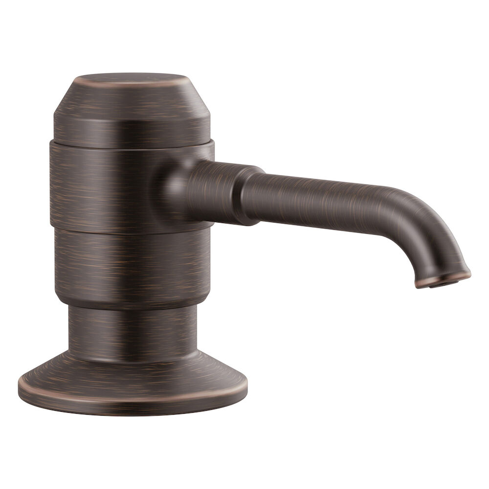 Delta Broderick™ Soap/Lotion Dispenser w/Bottle, Venetian Bronze
