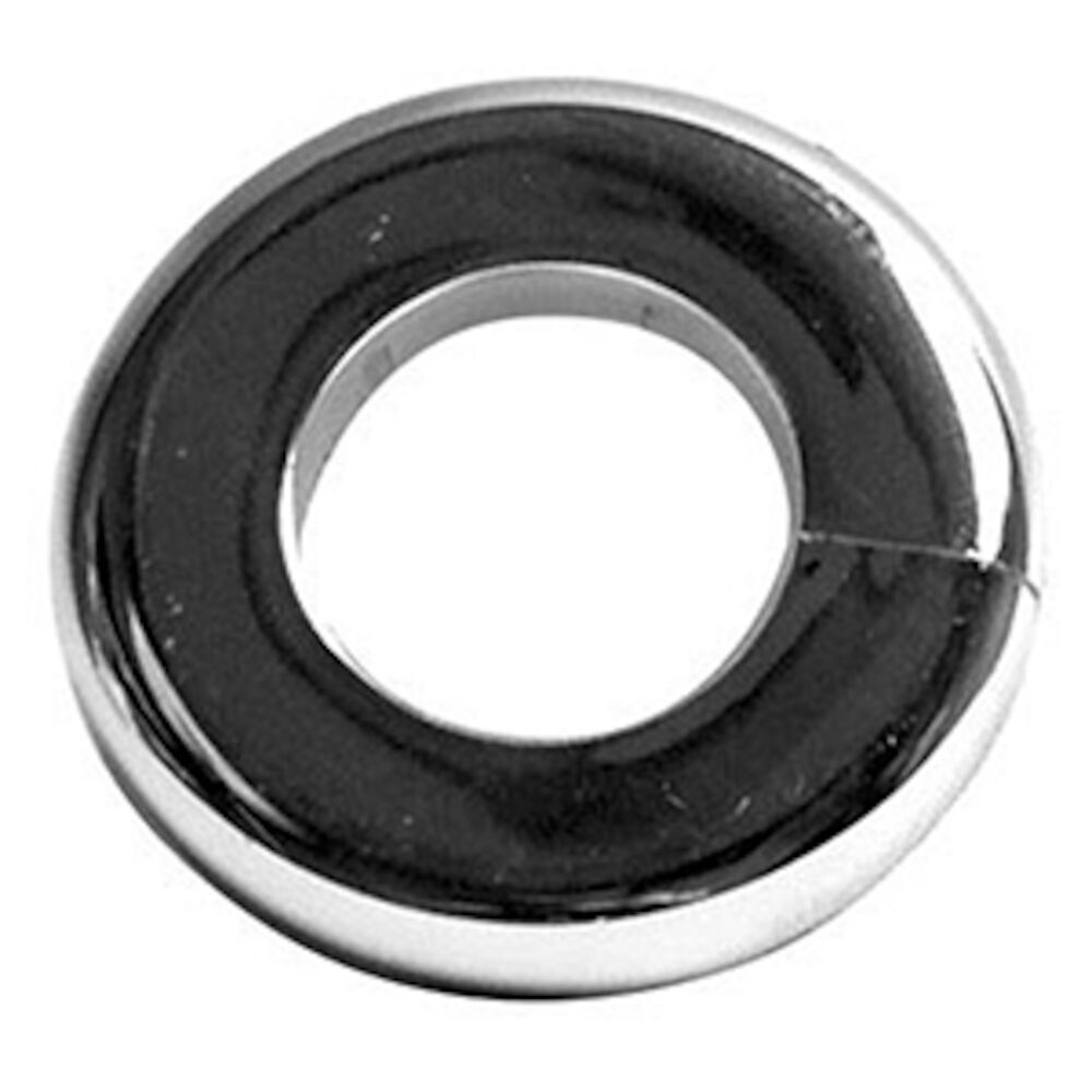 JB Products™ 1239N 1/2" cop Plastic Floor & Ceiling Plates, Chrome