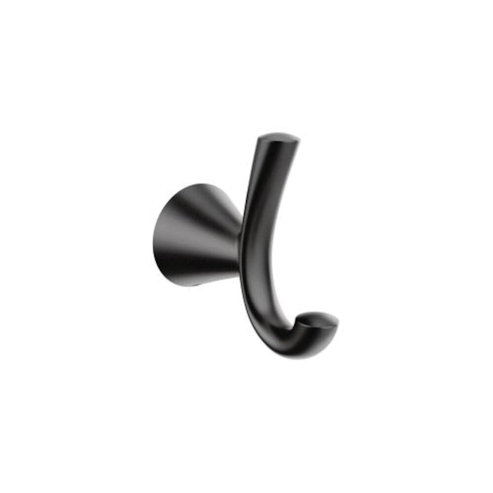 Creative Specialties® YB2303BL Glyde Robe Hook, Black