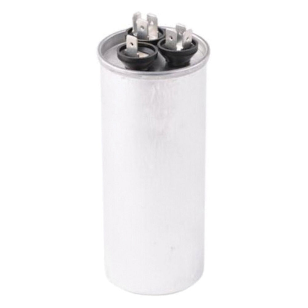 ALLIED™ 100335-29 Dual Run Capacitor, 60+5 uF, 440V, Round