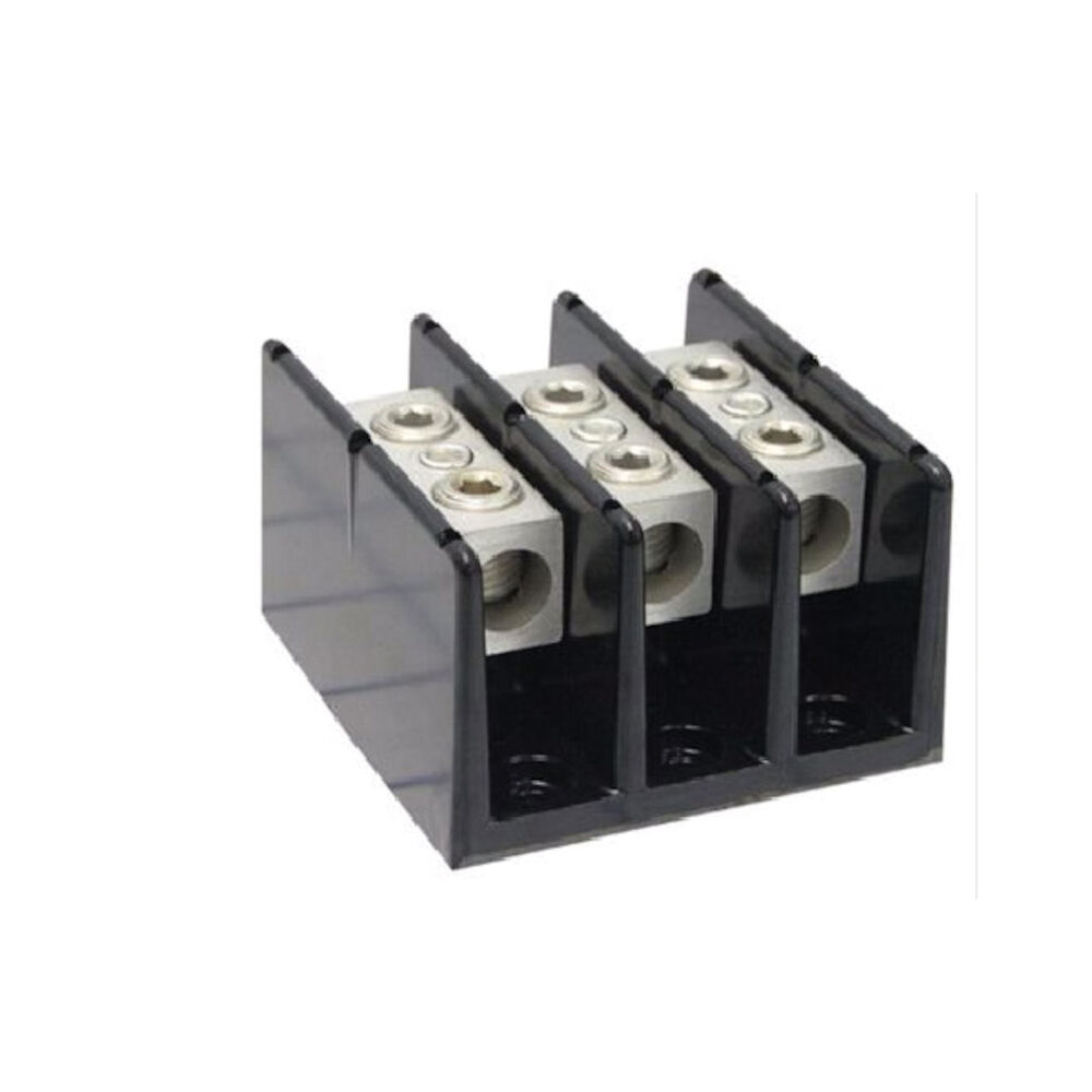 ALLIED™ 41K3901 Terminal Block, 600 V, 175 A, 3 Poles