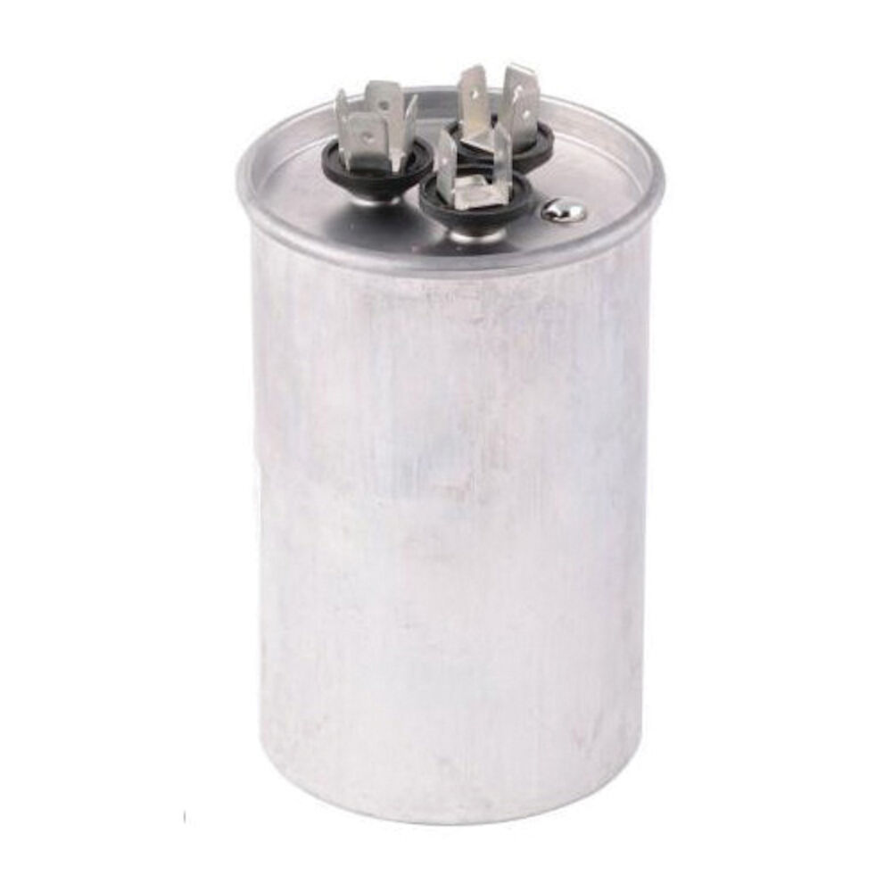 ALLIED™ 100335-26 Dual Run Capacitor, 80+10 uF, 370V, Round