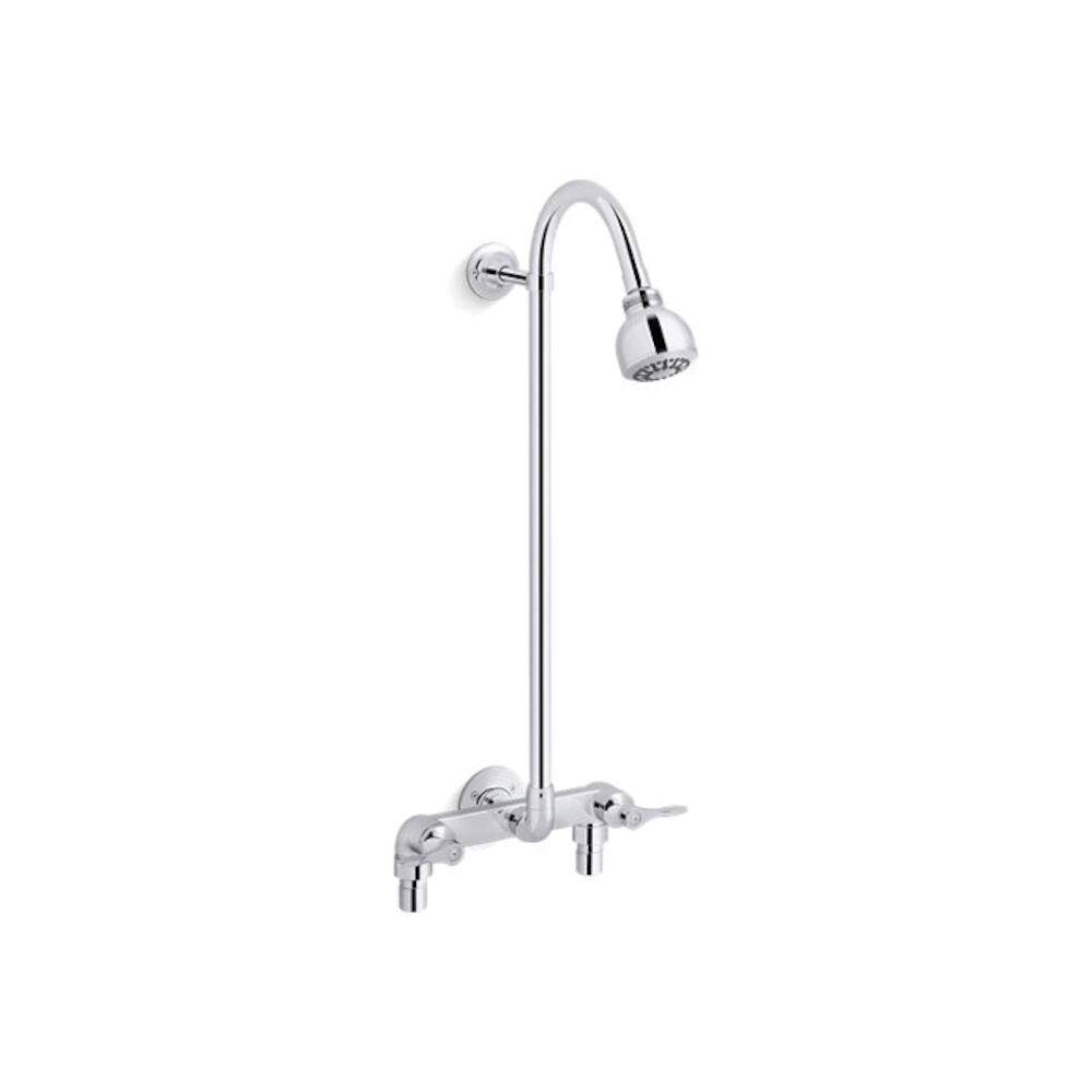 Kohler® 630T40-4AG-CP Triton® Bowe® Industrial Exposed Shower, 1.75 gpm Flow Rate, 60 psi Pressure, Polished Chrome