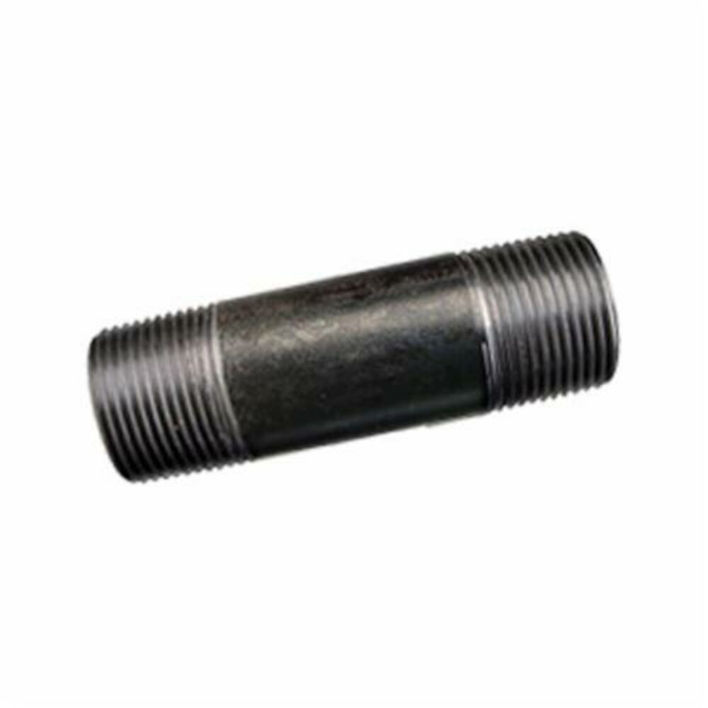 Ward Mfg 03S03 Pipe Nipple Assortment, 3/8" NPS Nominal, 66 Pieces, Welded Steel, Black Oxide, Domestic