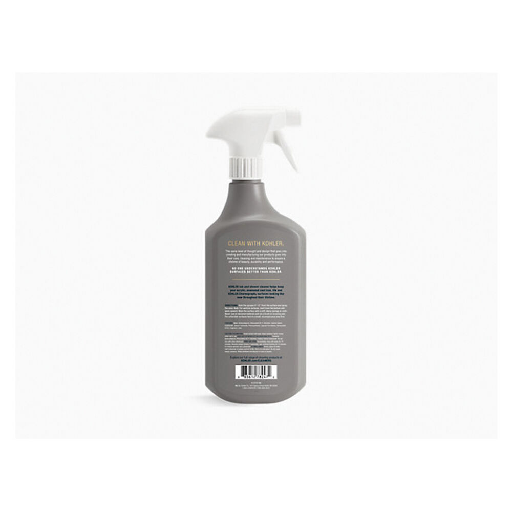 Kohler® 23732-NA Tub and Shower Cleaner, 28 fl-oz Spray Bottle, Liquid Form, Ozonic Odor/Scent