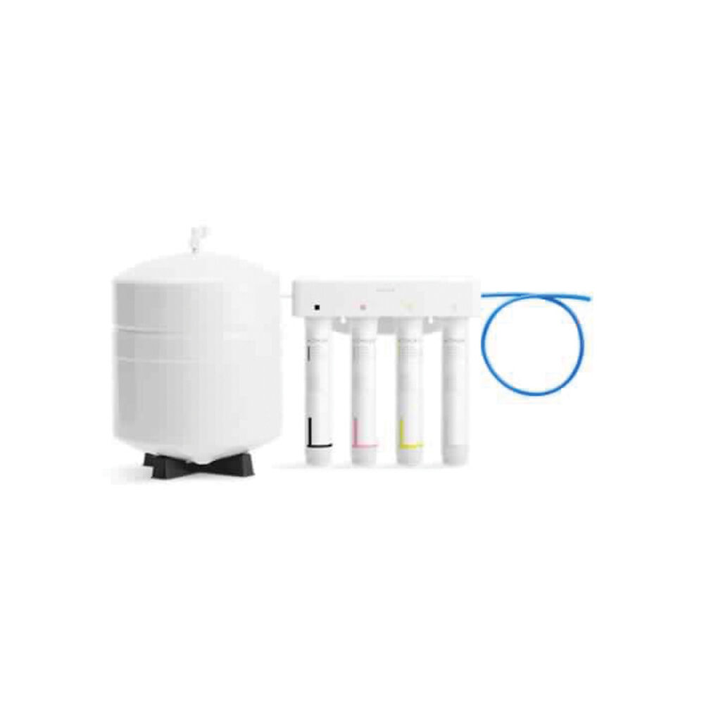 Kohler® 22155-NA K-22155 Aquifer® High Impact Reverse Osmosis Water Filtration System, 0.5 gpm Flow Rate, Plastic Filter
