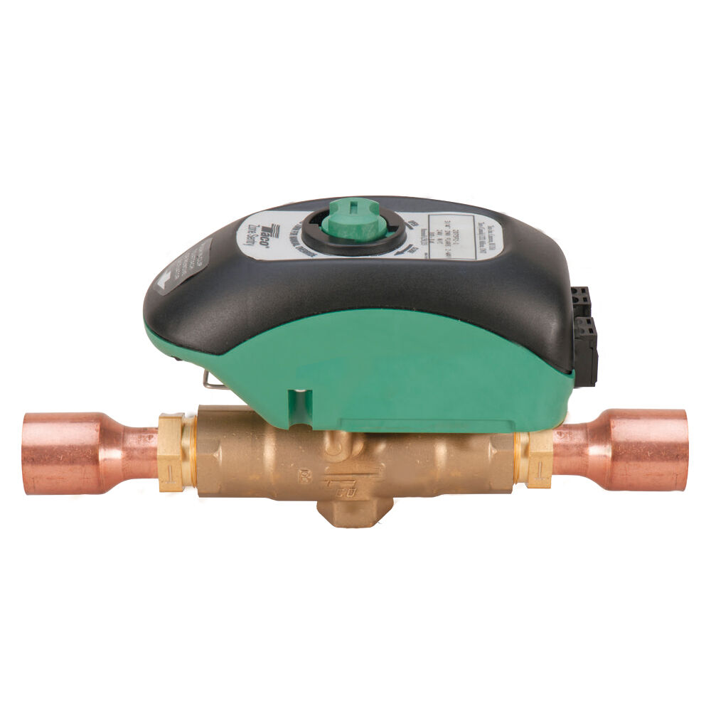Taco® Z075F2-1 Zone Sentry® 2-Way Hydronic Zone Valve, 3/4 in, Inverted Flare with Fitting