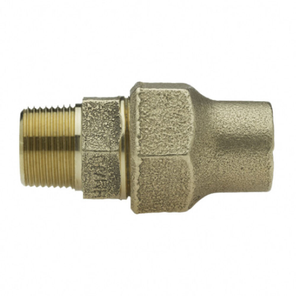 Mueller Co H-15425N 1" FlarexMIP Straight Adapter Coupling LF