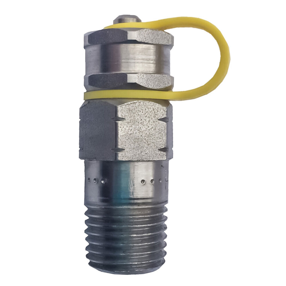 Pete's Plug® 410 1/4" NPT Stainless Steel,Nordel