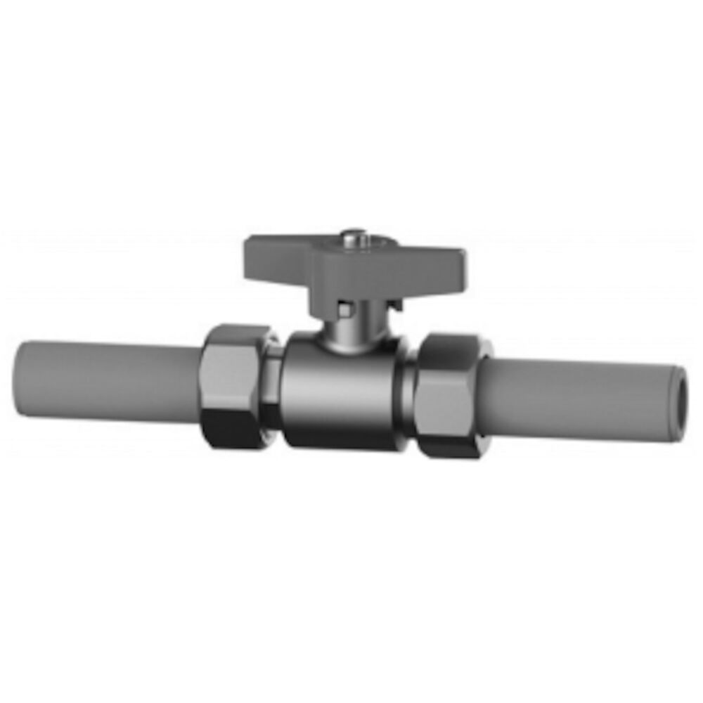 Aquatechnik® 40058U 1/2" Fusion-Tech® SDR11 Union Ball Valve w/ Tee Handle