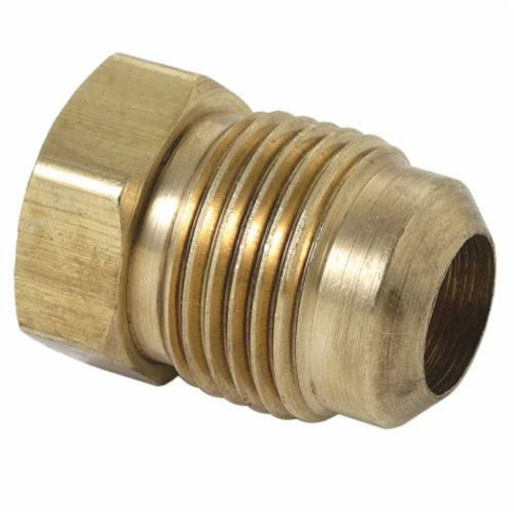 BrassCraft® 39 Series Flare Plug, OD Tube, Brass